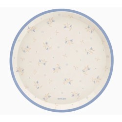 Platos cartón baby nude azul 23cmc 6ud | Ducaval | Envías 24/48 horas