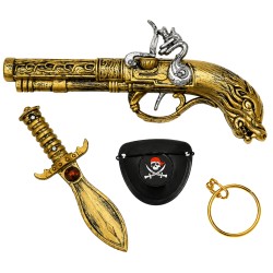 Pack pirata 4 piezas | Ducaval | Envías 24/48 horas 