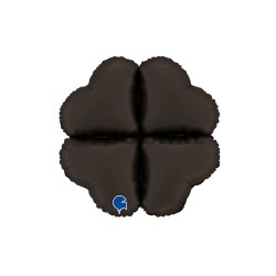 Base corazón foil mini 12" negro satinado | Ducaval | Envíos 24/48h