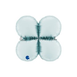 Base gotas maxi 26" azul pastel satinado