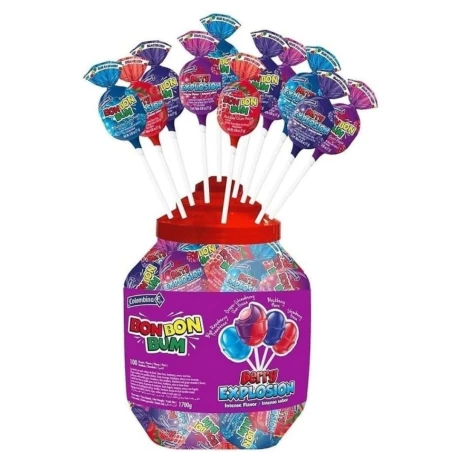 Bon bon bum berry explosion 100ud | Ducaval | Envías 24/48 horas 