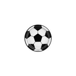 Platos de Futbol 23cm 6u |Ducaval | envios 24/48 horas