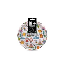 Plato llano West 23cm 4ud | Ducaval | envíos 24/48 horas
