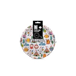Plato llano West 23cm 4ud | Ducaval | envíos 24/48 horas