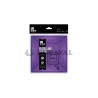 Plato llano cuadrado morado 23x23cm 5ud | Ducaval |
