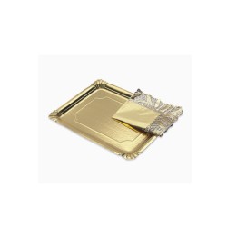 Bandeja oro carton 31cm | Ducaval | Envios 24/48h