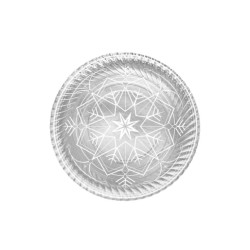 Bandejas redondas navideñas Winter plata 30cm | Ducaval | Envías 24/4