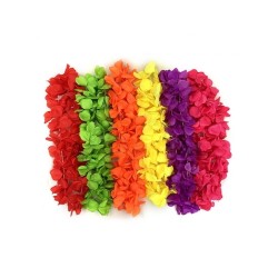 Collar hawaiano fluor