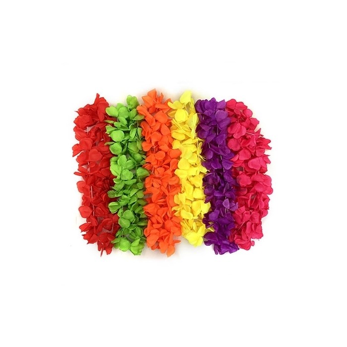 Collar hawaiano fluor
