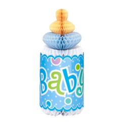 Colgante panal botella biberon azul 30 cm | Ducaval | Envías 24/48 ho