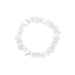 Collar hawaii 46cm blanco | Ducaval | Envías 24/48 horas 