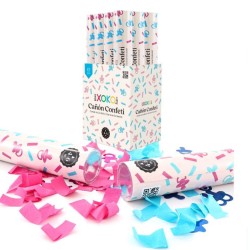 Cañonazo confetti mini chupetes 30cm | Ducaval | Envías 24/48 horas 