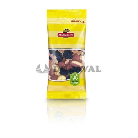 Cóctel frutos secos crudo 80g. Ducaval envios 24/48 horas