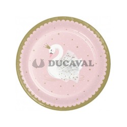 Platos Cisne 23cm 8U
