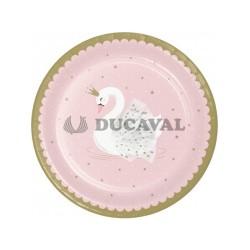 Platos Cisne 23cm 8U