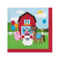 Servilletas  Granja 33cm