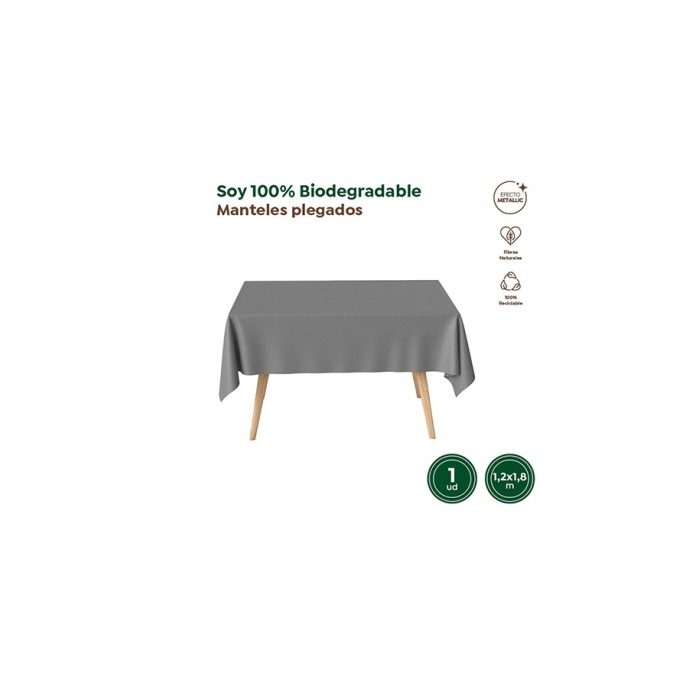 Mantel impermeable plata 1.20x1.80cm | Ducaval |