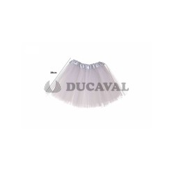 Tutú plata 28cm
