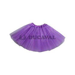 Tutú en color morado de 45cm | Ducaval | Envíos 24/48h