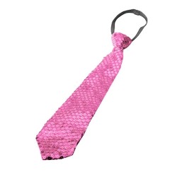 Corbata lentejuelas rosa | Ducaval | Envíos 24/48 horas