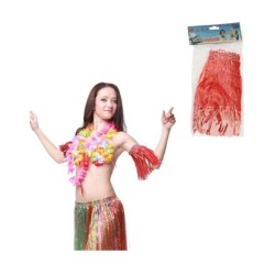  Brazalete de hawaiana rojo | Ducaval | Envíos 24/48 horas 