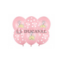 Globo Latex Elefante Rosa 30 cm | Ducaval | Envíos 24/48 horas