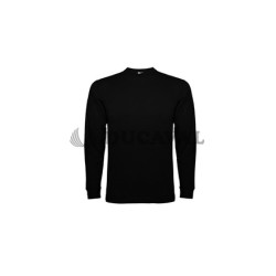 Camiseta manga larga negra inf.
