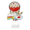 Decoración pastel globo con animales | Ducaval | Envíos 24/48 horas