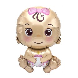 globo foil bebé rosa 45.5*70cm | Ducaval | Envías 24/48 horas 
