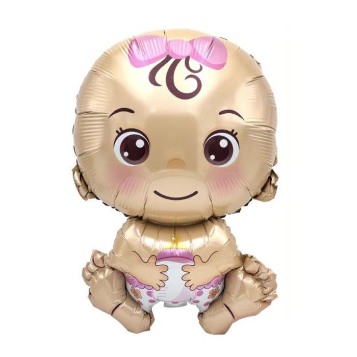 globo foil bebé rosa 45.5*70cm | Ducaval | Envías 24/48 horas 