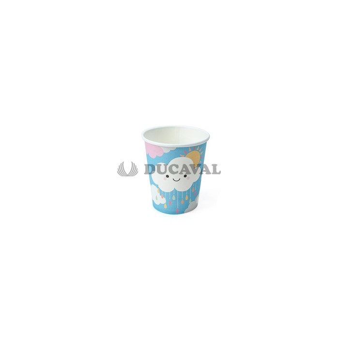 Vaso nube 250ml 12ud