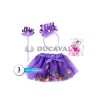 Set tutú y diadema feliz cumple