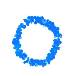 Collar hawaiano 46 cm azul  | Ducaval | Envías 24/48 horas 