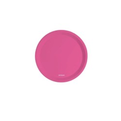 Platos cartón rosa flúor 20.5cm 8 unidades | Ducaval | Envíos 24/48 h