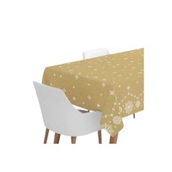 Rollo de mantel  de navidad oro estrellas 1,20m | Ducaval | Envías 24