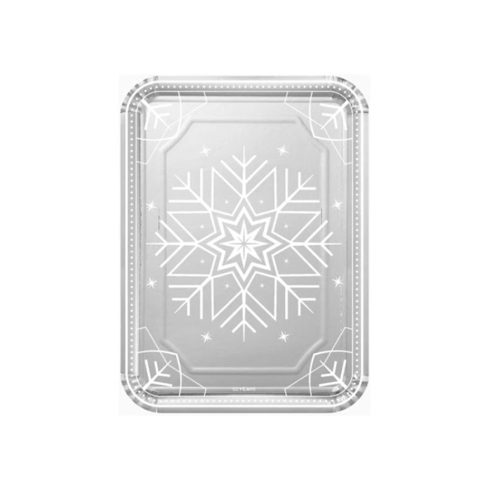 Bandejas navideñas Winter plata 25cm | Ducaval | Envías 24/48 horas 