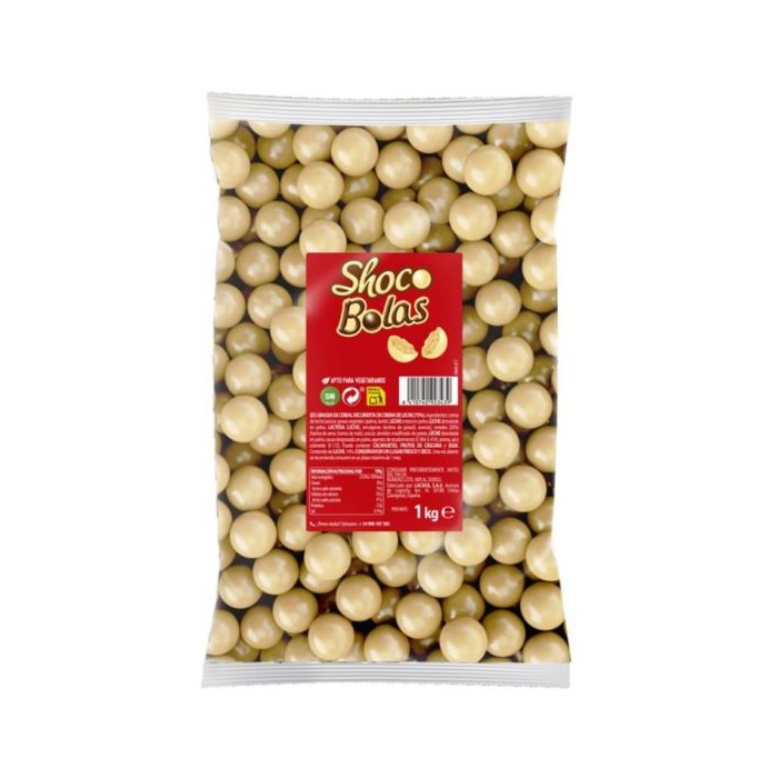 Shocobolas blancas 1kg | Ducaval | Envíos 24/48h