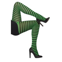 Pantys de rayas verde y negro | Ducaval | Envios 24/48 horas