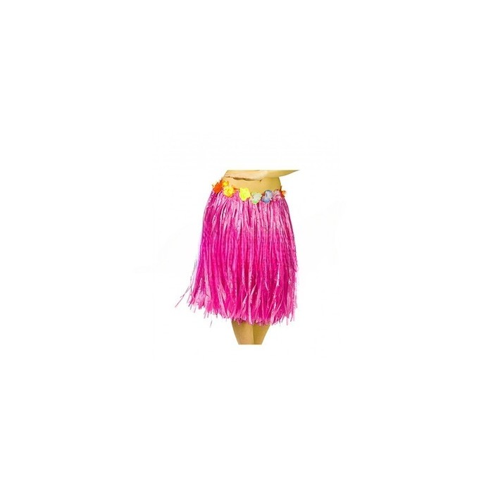  Falda Hawaiana 60cm rosa | Ducaval | Envios 24/48 Horas 