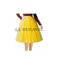Tutú en color amarillo 60cm | Ducaval | Envíos 24/48h