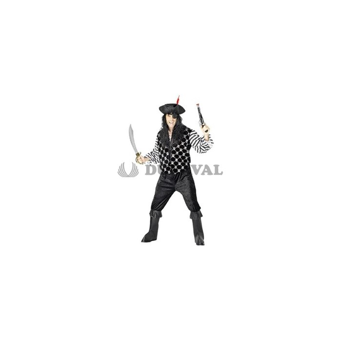 Pirata con calaveras