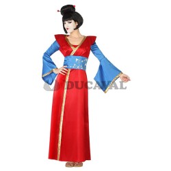 Disfraz de Geisha roja  Disfraces Ducaval