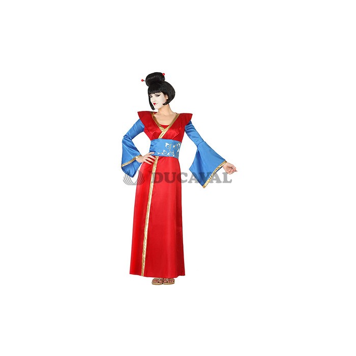 Disfraz de Geisha roja  Disfraces Ducaval