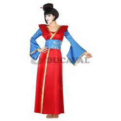 Disfraz de Geisha roja  Disfraces Ducaval