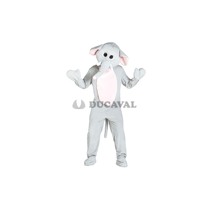 Disfraz de elefante gris