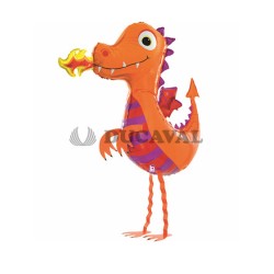 Globo foil dragon andador