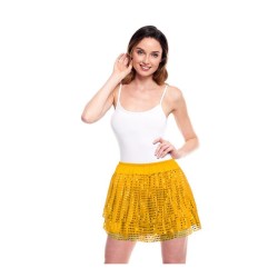 Falda de lentejuelas dorada adulto | Ducaval | Envías 24/48 horas 