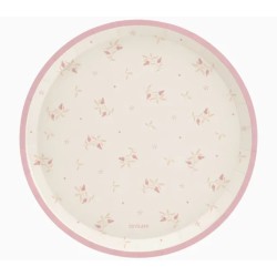 Platos cartón baby nude rosa 20cmc 6ud | Ducaval | Envías 24/48 horas