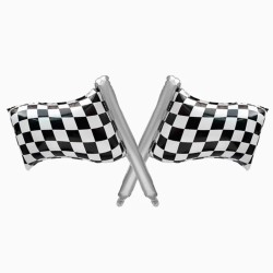 Set globos foil banderas 60x74.5cm | Ducaval | Envías 24/48 horas 
