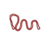 Collar de perlas largo rojo 146cm | Ducaval | Envíos 24/48 horas